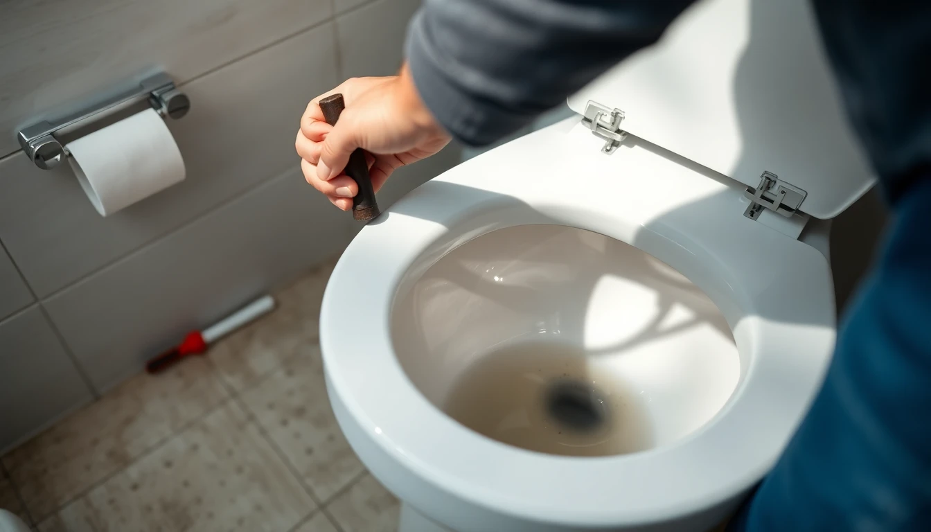 Clogged Toilet Repair